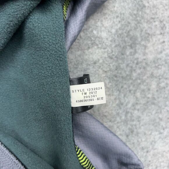 Under Armour Sweatshirt Womens Large Black 1/4 Zip Storm Mock Neck Running Y2K - Picture 13 of 14